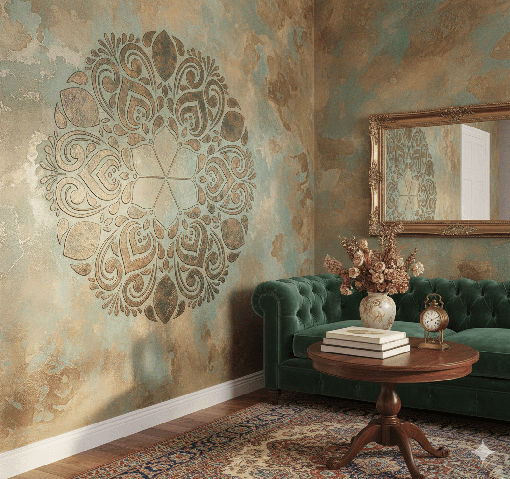 شابلون ماندالای زیبا